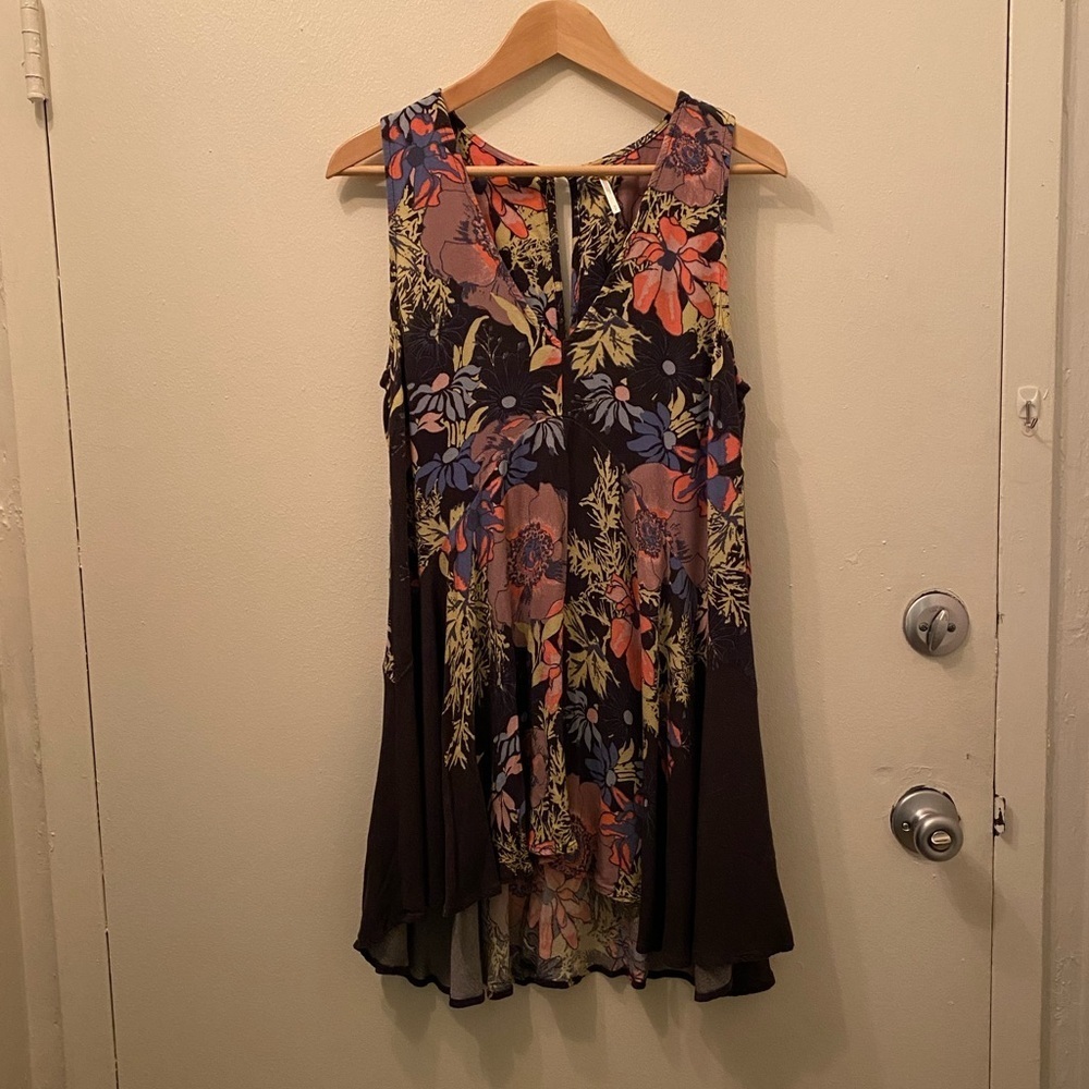 Free People Floral Slip Dress